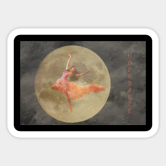 Moondance Sticker by JimDeFazioPhotography